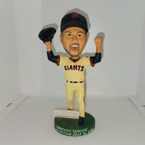 San Francisco Giants Jonathan Sanchez No Hitter SGA bobblehead loose no box